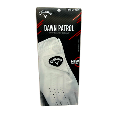 #ad Callaway Dawn Patrol White Genuine Leather S Regular Left Women#x27;s $9.99