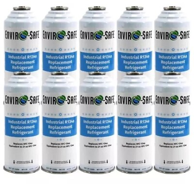 #ad R 134a Refrigerant Replacement Cans Coldest Refrigerant for Auto 10 Pack $115.00