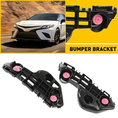 #ad For Toyota Camry 2018 2021 Bumper Bracket Retainer Front Pair Beam Mount Support $11.99
