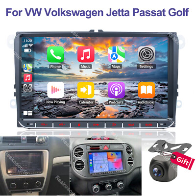 #ad 9#x27;#x27; For VW Volkswagen Jetta Passat Golf Android 13 Car Stereo Radio GPS Carplay $99.99