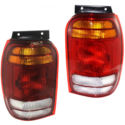 Fits Ford Explorer Tail Light 2001 Pair DOT For FO2800120 FO2801120 $73.58