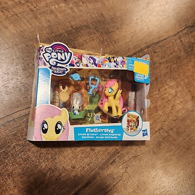 #ad My Little Pony Friendship is Magic Fluttershy Loves To Care Mini Set New 3* $14.75