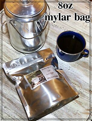 Freeze Dried Instant Coffee Mylar Bag Camping Emergency Food 8oz 120 Cups $21.98