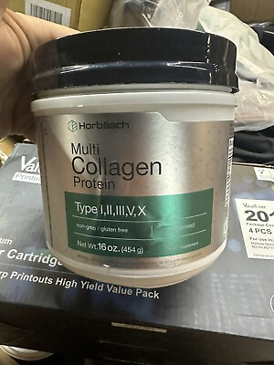 #ad #ad Multi Collagen Protein Powder 16 oz Type I II III V X by Horbaach 9 26 $14.99