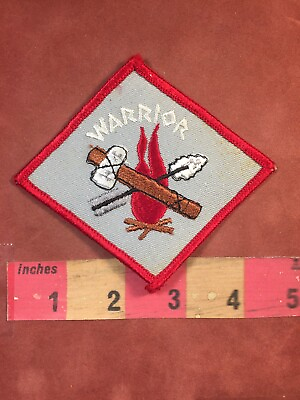 #ad WARRIOR Patch Fire Hatchet Arrow 00M1 $3.99