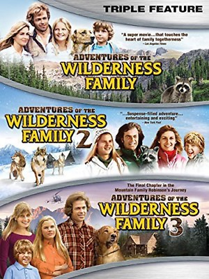 #ad The Adventures of the Wilderness Family Triple Feature New DVD 3 Pack $10.74