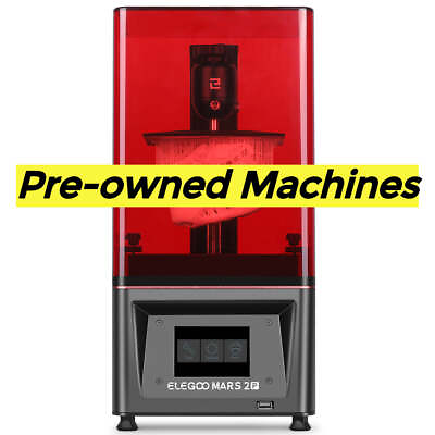 【Pre owned】Used ELEGOO MARS 2 PRO 3D Printer UV Photocuring LCD Resin 6 inch LOT $39.99