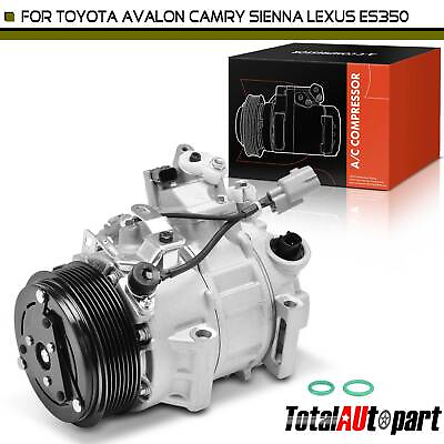 #ad 1x AC Compressor w Clutch for Toyota Avalon Camry Highlander Lexus ES350 RX350 $161.99