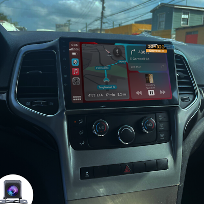 #ad For Jeep Grand Cherokee 2008 2013 Car Stereo Radio GPS Navi Carplay Android 12 $129.99
