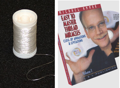 #ad Easy to Master Thread Miracles Levitations DVD Plus Elastic Thread Ammar $39.99