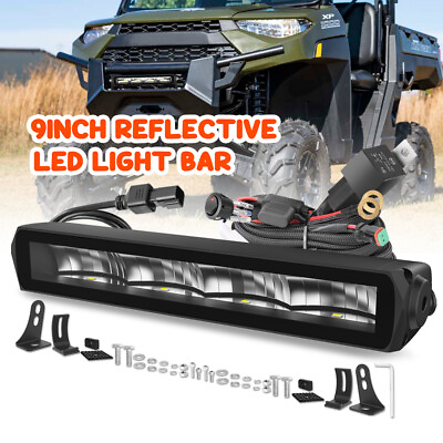 9quot; LED Work Light Bar Spot Fog Lamp Front Bumper Driving Pods for Truck Pickup $59.99