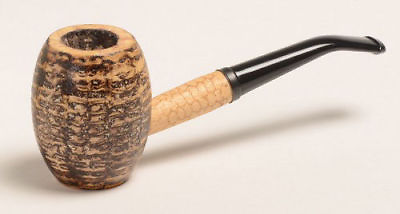 #ad Missouri Meerschaum Country Gentleman Bent Stem Smoking Corncob Pipe 5617 $18.95
