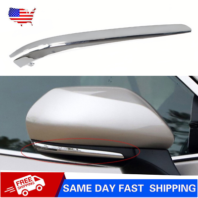 #ad Right Side Rear View Mirror Lower Molding Chrome Trim For Toyota Camry 2019 2023 $16.99