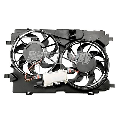 #ad Radiator Dual Cooling Fan Assembly for Ford Fusion Lincoln MKZ 2010 2011 2012 $108.54