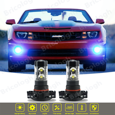 #ad 8000K H16 5202 LED Fog Driving Light Bulbs for Chevy Camaro 2010 2011 2012 2013 $11.89