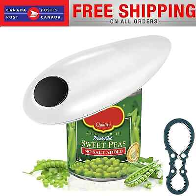 #ad Electric Commercial Can Opener Automatic Smooth Edge Stainless Steel Hands Free $11.27