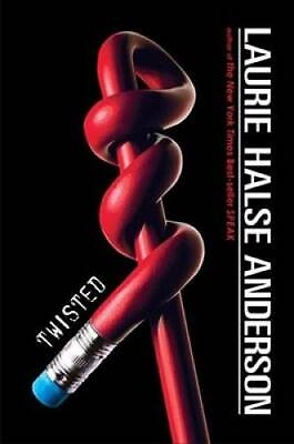 #ad Twisted Hardcover By Anderson Laurie Halse GOOD $4.07
