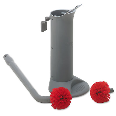 #ad Unger Ergo Toilet Bowl Brush Complete: Wand Brush Holder amp; 2 Heads BBWHR $30.38
