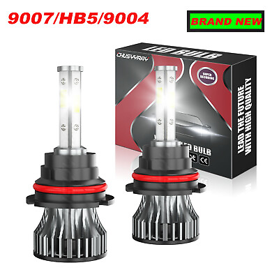 #ad HB5 9007 LED Headlights 1000000LM LED Light Bulbs Kit High Low Beam Super Bright $21.45