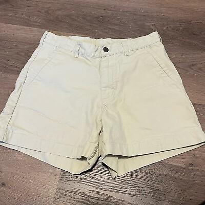 #ad Patagonia Stand Up Shorts Mens Size 28 Beige 5” Inseam Hiking Outdoors Gorp $29.87