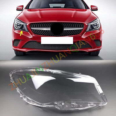 #ad For Mercedes CLA W117 2013 2015 Right Side Headlight Clear Lens Cover Sealant $79.98