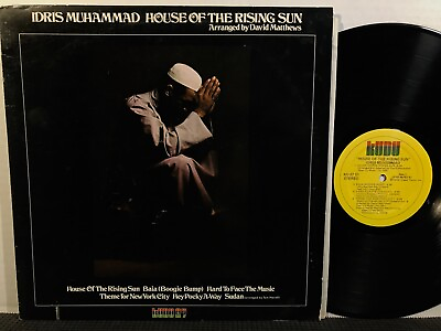 #ad IDRIS MUHAMMAD House Of The Rising Sun LP KUDU 27 S1 1976 Soul Jazz Funk $50.00