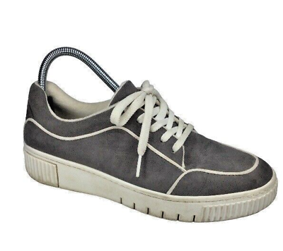 #ad Naturalizer Soul Shoes Womens 9M Tia Sneakers Lace Up Gray Casual Comfort $19.95