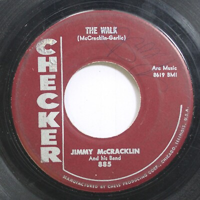 #ad Hear Northern Soul Doo Wop 45 Jimmy Mccracklin The Walk Im To Blame On Chec $14.99