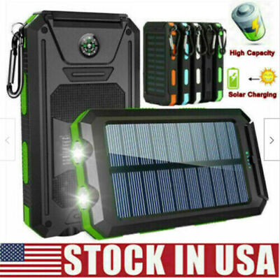#ad 2023 Super Powerful USB Portable Charger Solar Power Bank For Cell Phone $13.95
