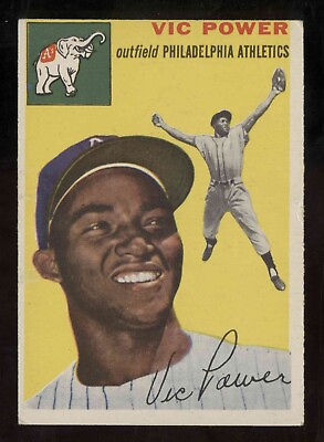 #ad 1954 Topps SCARCE #52 Power RC in VgEx condition $12.00