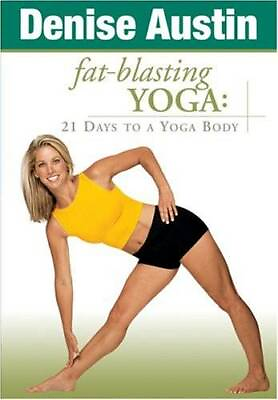 #ad Fat Blasting Yoga DVD By Denise Austin VERY GOOD $5.35