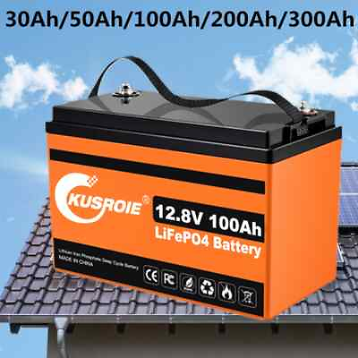 #ad 12V 30Ah 20Ah 50Ah Deep Cycle Lithium LiFePO4 Battery for RV Boat Solar Home LOT $198.70