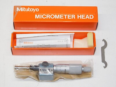 #ad New Mitutoyo 250 312 MHN1 1 VK2 Mechanical Digit Micrometer Head Machinist Tool $109.00