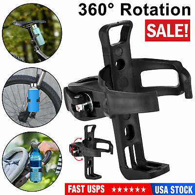 #ad Bicycle Water Bottle Holder Mount Handlebar Rack MTB Bike Cycling Drink Cup Cage $5.99