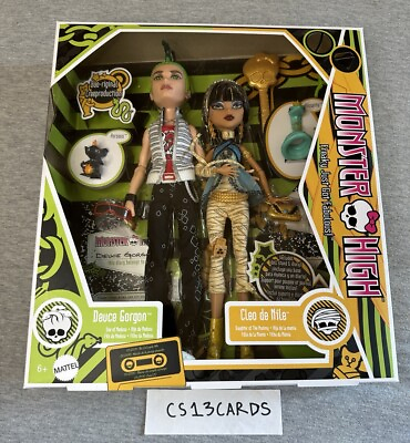 #ad 2024 Monster High Deuce Gorgon amp; Cleo De Nile Creeproduction Fashion Doll 2 pack $93.95