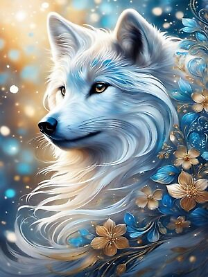 #ad Wolf Diamond Painting Kits for Adults Wolf DIY 5D Full Drill Diamond Painting $12.56