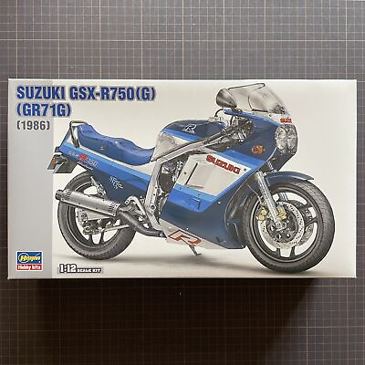 #ad Hasegawa 1 12 Bike Series Suzuki GSX R750 G GR71G Plastic Model BK7 Free FedEx $53.74