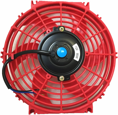#ad Universal High Performance 12V Slim Electric Cooling Radiator Fan with Fan Mount $57.61