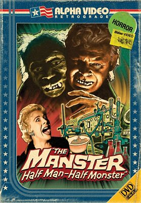#ad The Manster Retro Cover Art DVD Jane Hylton Peter Dyneley Tetsu Nakamura $14.08