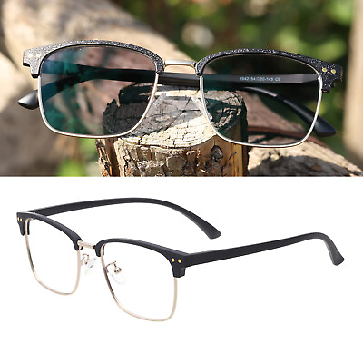#ad Full Rim Photochromic Reading Glasses Single Vision Sunglasses Reader 0.0 4.00 $25.95