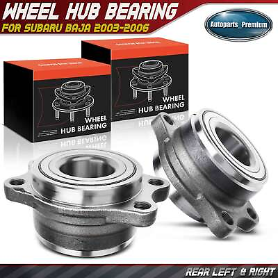 #ad 2x Rear Left amp; Right Side Wheel Bearing for Subaru Legacy Outback 2000 2004 Baja $40.49