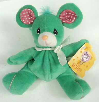 #ad Precious Moments Tender Tails Plush Beanie Rosie Mouse w White Bow New w Tags $6.64
