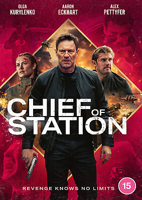 #ad Chief of Station DVD Aaron Eckhart UK IMPORT PRESALE 06 03 2024 $14.07