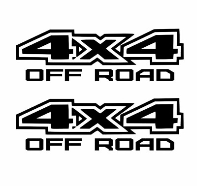 #ad 4x4 Off road Stickers 2X Decal 1500 2500 f150 f250 $14.00