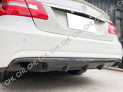 #ad V Style Carbon Fiber Rear Diffuser For 10 13 M BENZ W212 E Class Sedan AMG Only $395.00