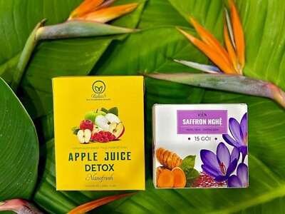 #ad Rubiss Apple Fresh Detox FREE 1 Hop Saffron Nghệ $49.00