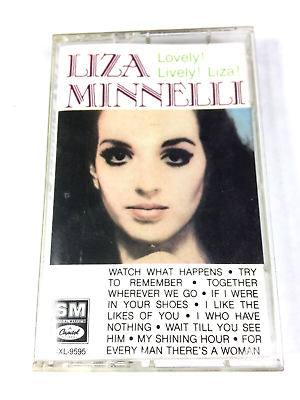#ad Liza Minnelli Lovely Lively Liza Audio Cassette $4.99