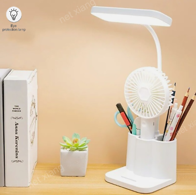 #ad #ad LED Desk Lamp Gooseneck Adjustable USB Light Bedside Clamp Eye Caring Reading $6.66