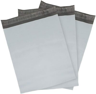 #ad 1000 9x12 White Poly Mailers Shipping Envelopes Self Sealing Bags 2.15 MIL 9x12 $75.99