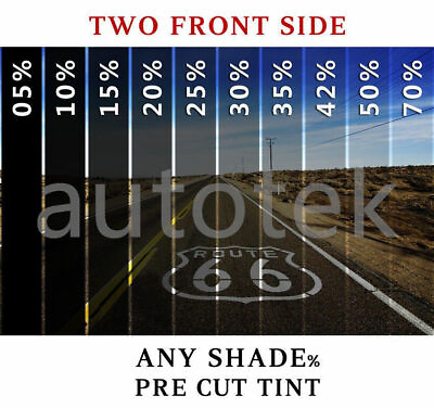 #ad PreCut Film Front Two Door Windows COMPUTER CUT Any Tint Shade For All Toyota $26.98